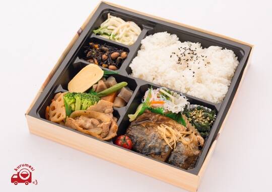お弁当メニュー タルタル南蛮と赤魚の西京焼 1,018円(税込1,100円)