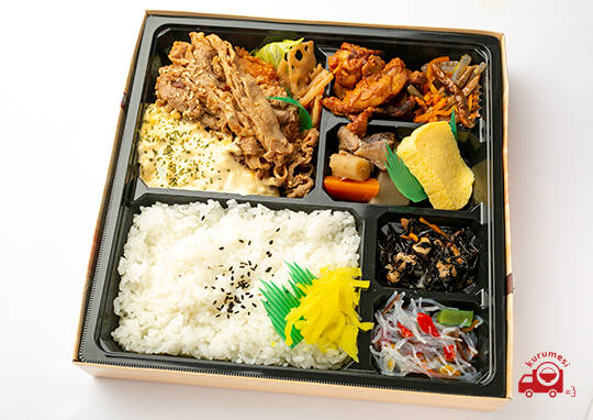 お弁当メニュー タルタル南蛮と赤魚の西京焼 1,018円(税込1,100円)